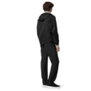 Louis Vuitton Monogram Reversible Nylon Windbreaker Black
