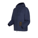 Louis Vuitton Monogram Reversible Nylon Windbreaker Dark Blue