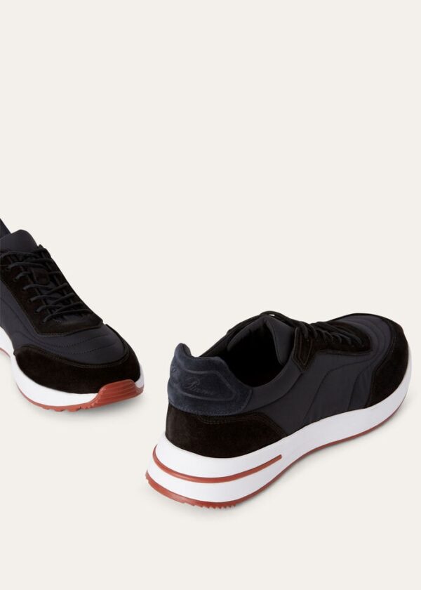 Loro Piana Week End Walk Sneaker Black - Afbeelding 6