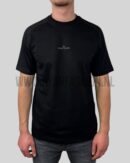 Stone Island Compass Print Reflector T-Shirt Black