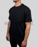 Loewe Embroidered Pocket Logo T-Shirt Black