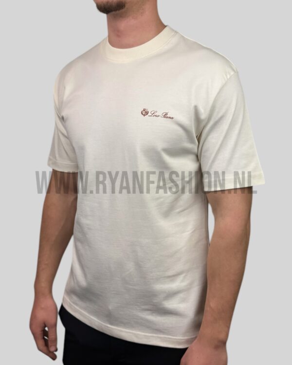Loro Piana Chest Logo Shirt Beige - Afbeelding 2