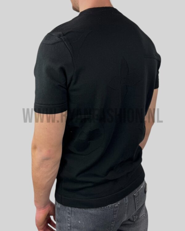 Louis Vuitton Knit Monogram Short Sleeved Black - Afbeelding 5