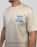 Gallery Dept. Souvenir T-Shirt Beige Blue