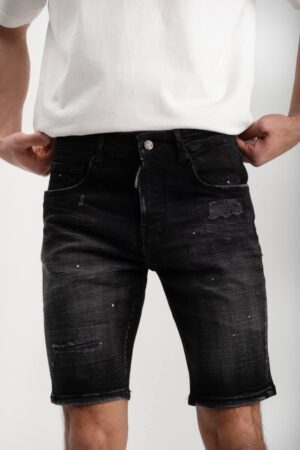 Dsquared2 Slim Fit Jeans Shorts Black