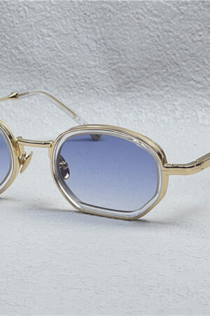 John Dalia Zonnebril Matt Gold Blue 034