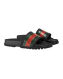 Gucci Slide Sandal With Web Black