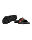 Gucci Slide Sandal With Web Black