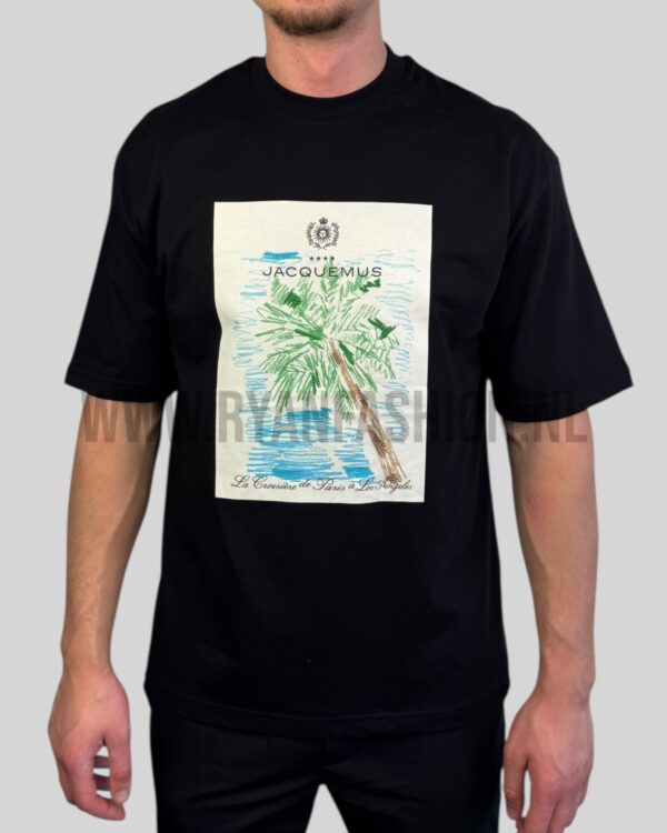 Jacquemus Le T-Shirt Marino Zwart