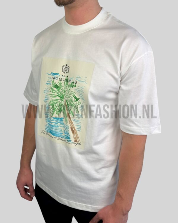 Jacquemus Le T-Shirt Marino White - Afbeelding 2