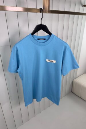 Jacquemus Het Gros Grain T-Shirt Blue