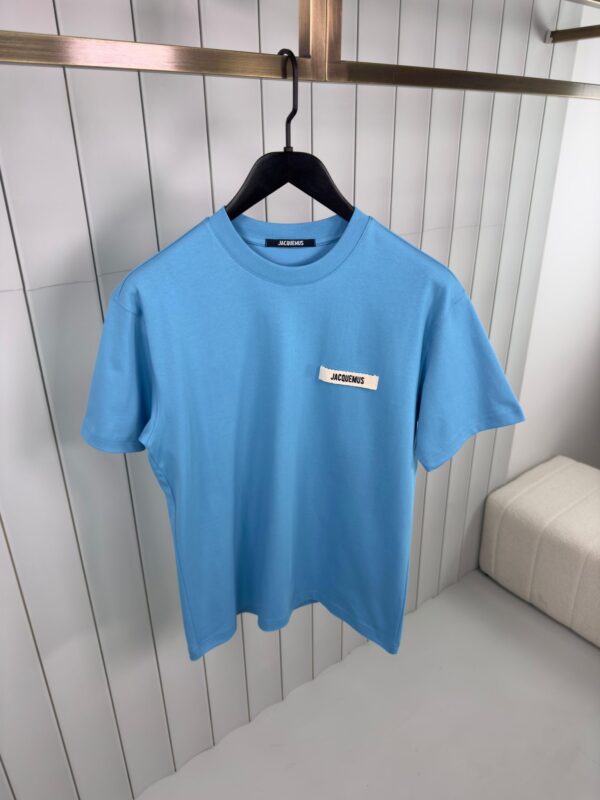 Jacquemus Het Gros Grain T-Shirt Blue