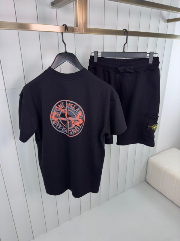Stone Island Combed Compass Summer Set Black