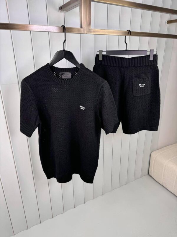 Prada Crochet Summer Set Black - Afbeelding 2