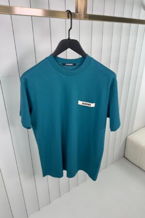 Jacquemus Het Gros Grain T-Shirt Petrol