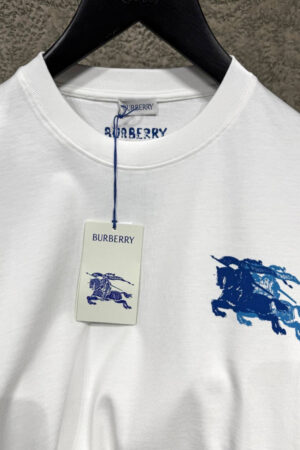 Burberry EKD Cotton T-Shirt White