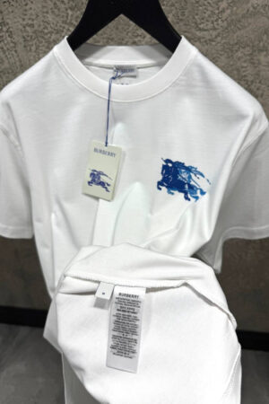 Burberry EKD Cotton T-Shirt White