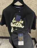 Louis Vuitton Glow Signature T-Shirt Black