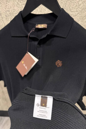 Loro Piana Polo Shirt Black
