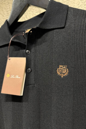 Loro Piana Polo Shirt Black