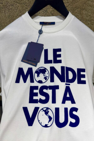 Louis Vuitton Le Monde Est A Vous T-Shirt White