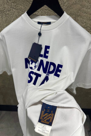 Louis Vuitton Le Monde Est A Vous T-Shirt White