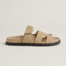 Hermes Chypre Sandal Beige Lin