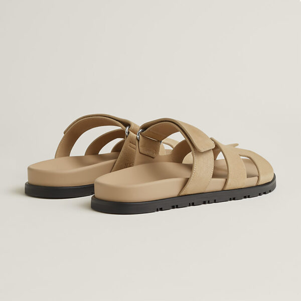Hermes Chypre Sandal Beige Lin - Afbeelding 4