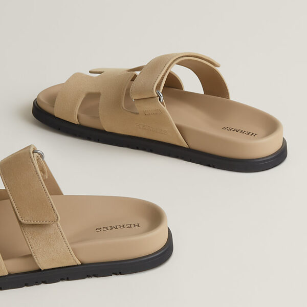 Hermes Chypre Sandal Beige Lin - Afbeelding 3