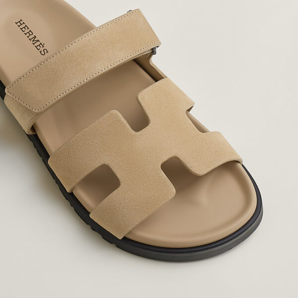 Hermes Chypre Sandal Beige Lin - Afbeelding 2