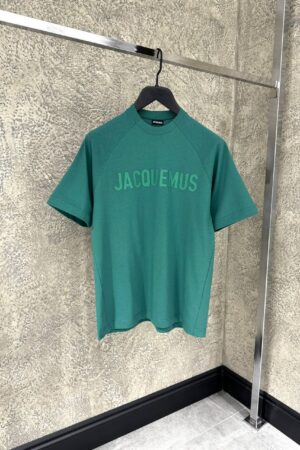 Jacquemus Le T-Shirt Typo Green