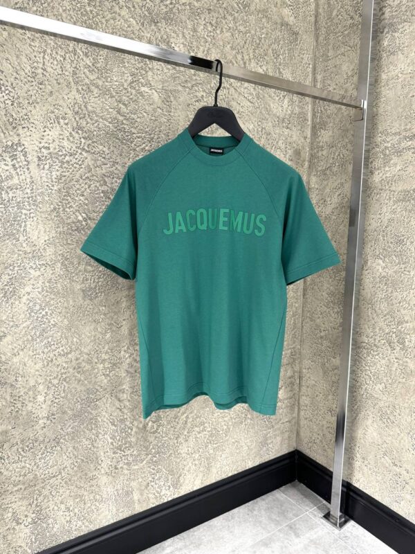 Jacquemus Le T-Shirt Typo Green
