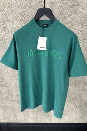 Jacquemus Le T-Shirt Typo Green
