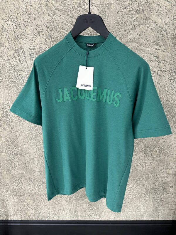 Jacquemus Le T-Shirt Typo Green - Afbeelding 2