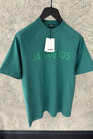 Jacquemus Le T-Shirt Typo Green