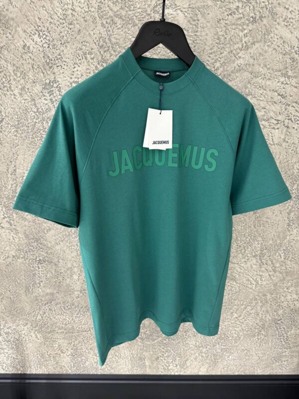 Jacquemus Le T-Shirt Typo Green - Afbeelding 3