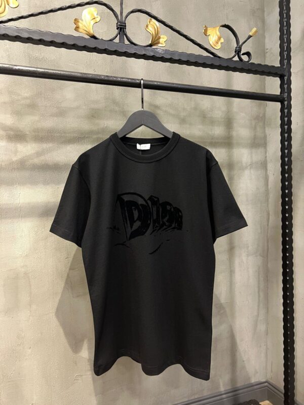Dior Graffiti T-Shirt Black