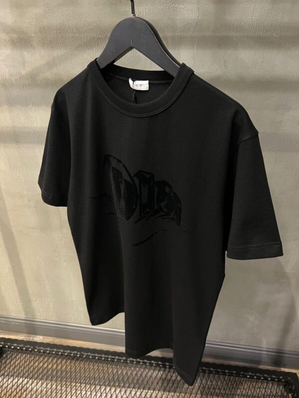 Dior Graffiti T-Shirt Black - Afbeelding 2