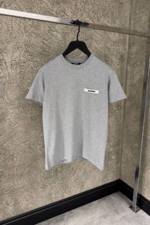 Jacquemus Het Gros Grain T-Shirt Grey
