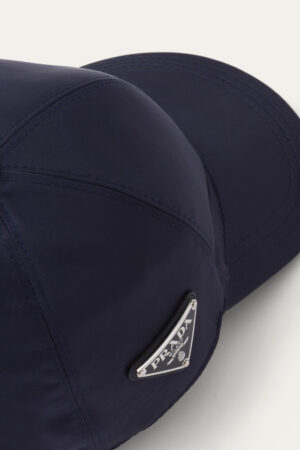 Prada Re-Nylon Baseball Cap Navy Blue