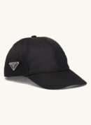 Prada Re-Nylon Baseball Cap Black
