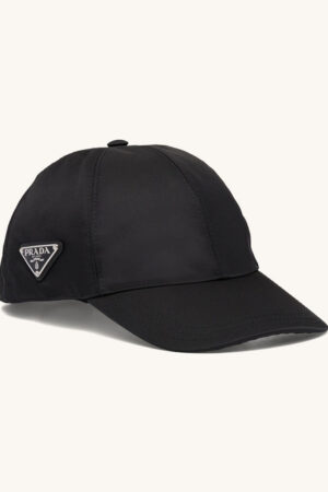 Prada Re-Nylon Baseball Cap Black