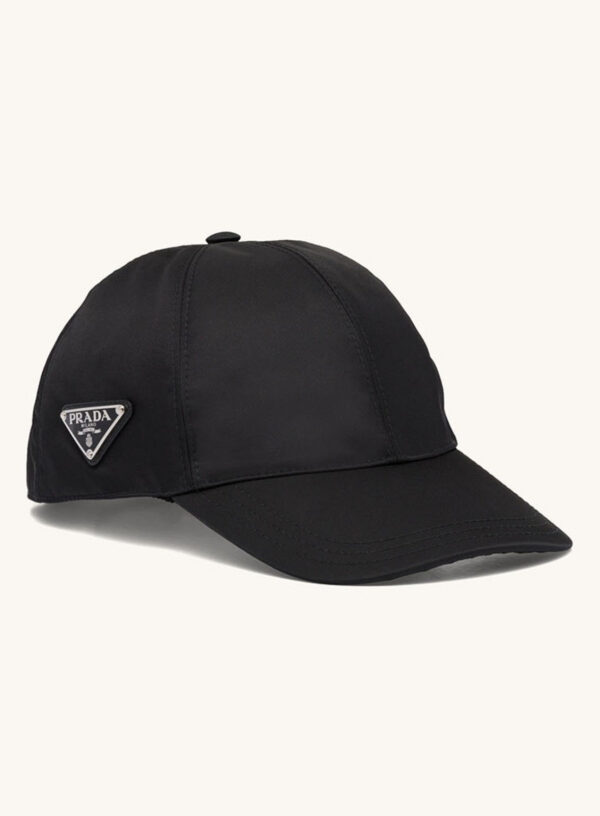 Prada Re-Nylon Baseball Cap Black