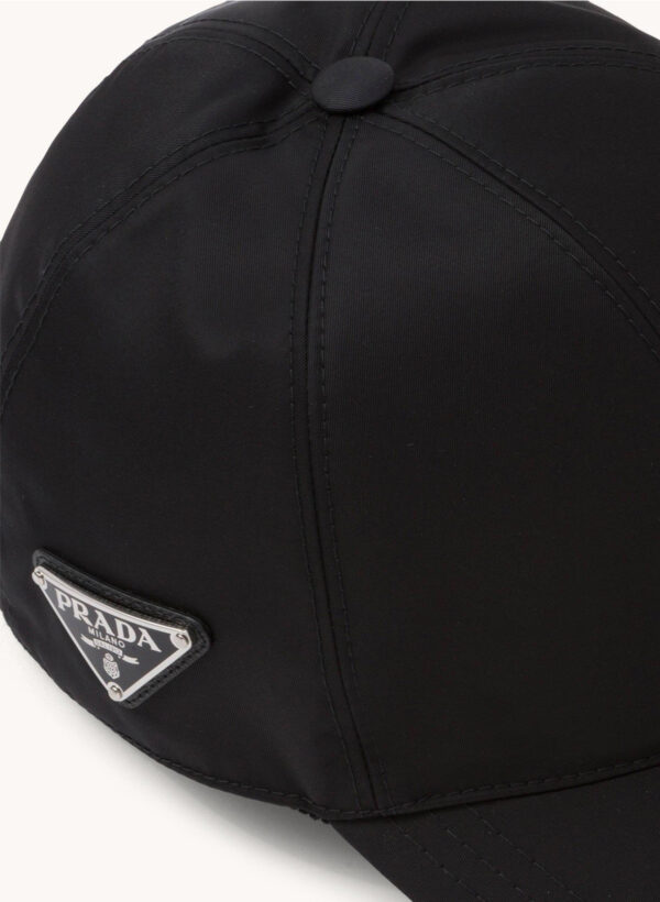 Prada Re-Nylon Baseball Cap Black - Afbeelding 2