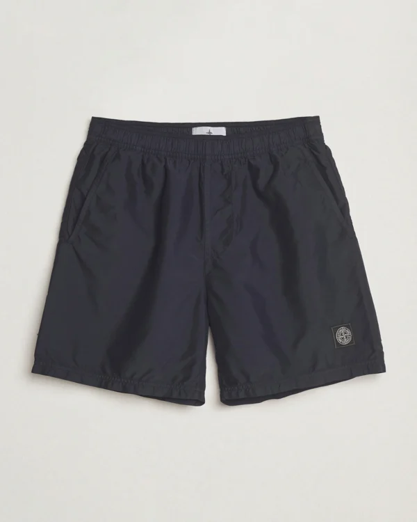 Stone Island Brushed Nylon Zwembroek Navy Blue