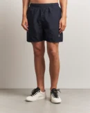 Stone Island Brushed Nylon Zwembroek Navy Blue