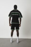 Casablanca Crochet Summer Set Black Green