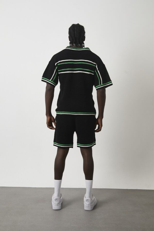 Casablanca Crochet Summer Set Black Green - Afbeelding 3