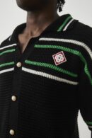 Casablanca Crochet Summer Set Black Green