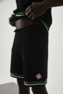 Casablanca Crochet Summer Set Black Green